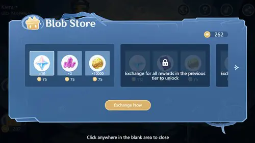 Bouncing Blobby Slimes Web Event rewards