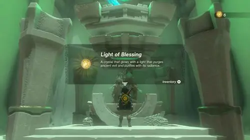 Collect Lights of Blessing in Zelda: Tears of the Kingdom to increase your Hearts and Stamina.