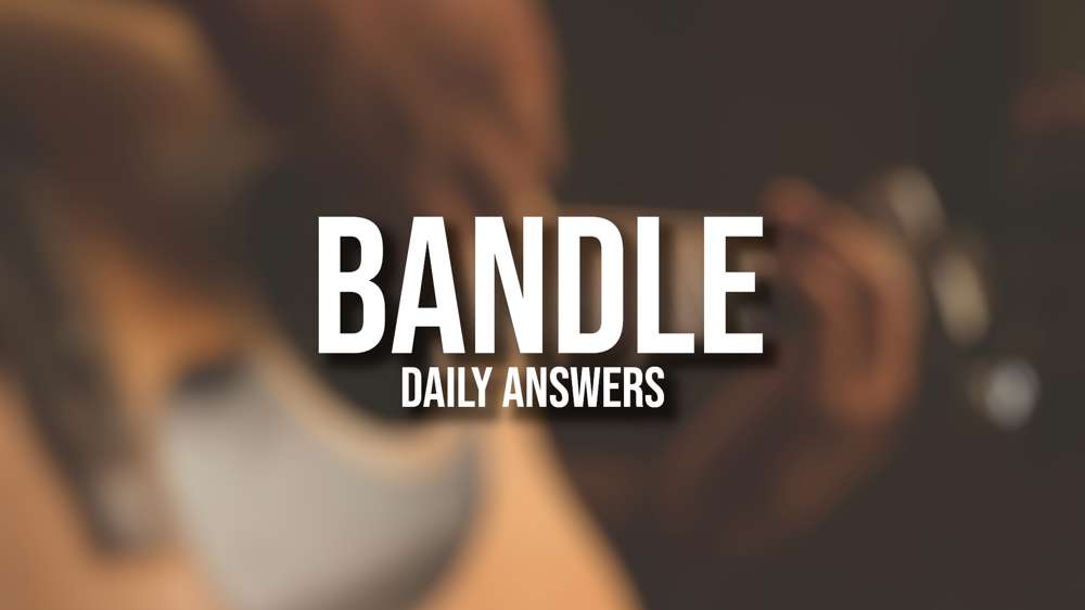 Today's Bandle answer with some clues (Oct 14th)