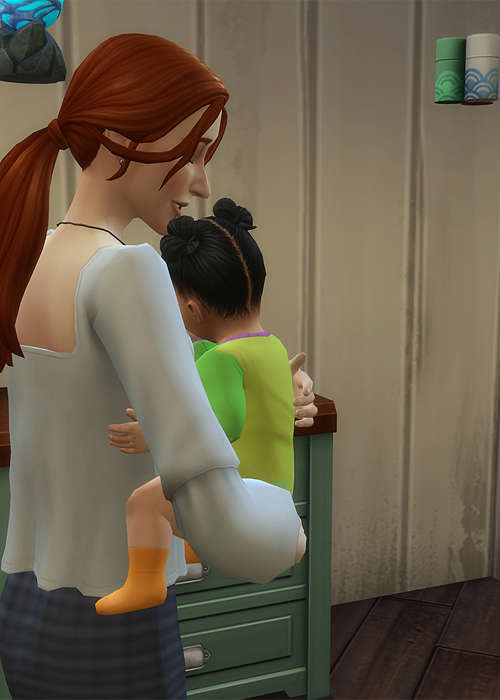 All Infant milestones in The Sims 4 Growing Together & cheat mod