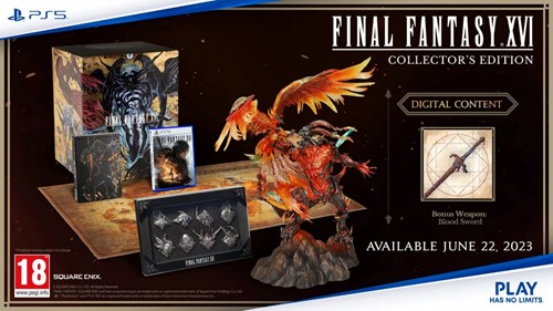 Everything with FF16 Collector's Edition, one of the Final Fantasy 16 editions