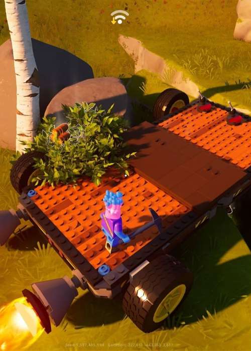 How to build a car in LEGO Fortnite