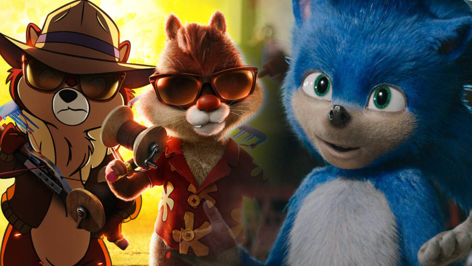 The New Rescue Rangers Movie Brings Back 'Ugly Sonic'