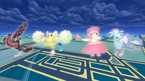 Shiny Oricorio forms in Pokemon GO