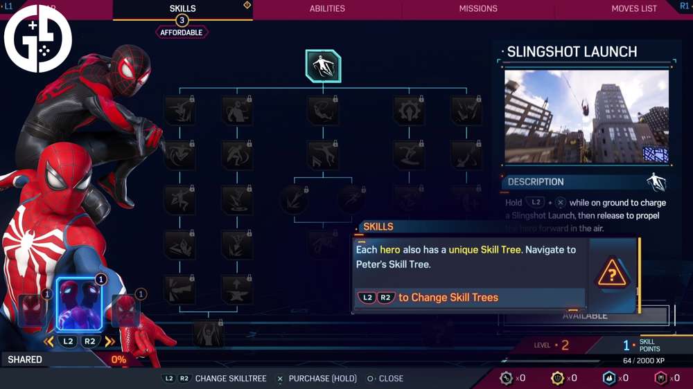 Best early-game skills to unlock first in Marvel's Spider-Man 2