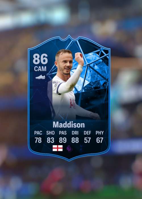 EA FC 24 POTM James Maddison SBC cheapest solution