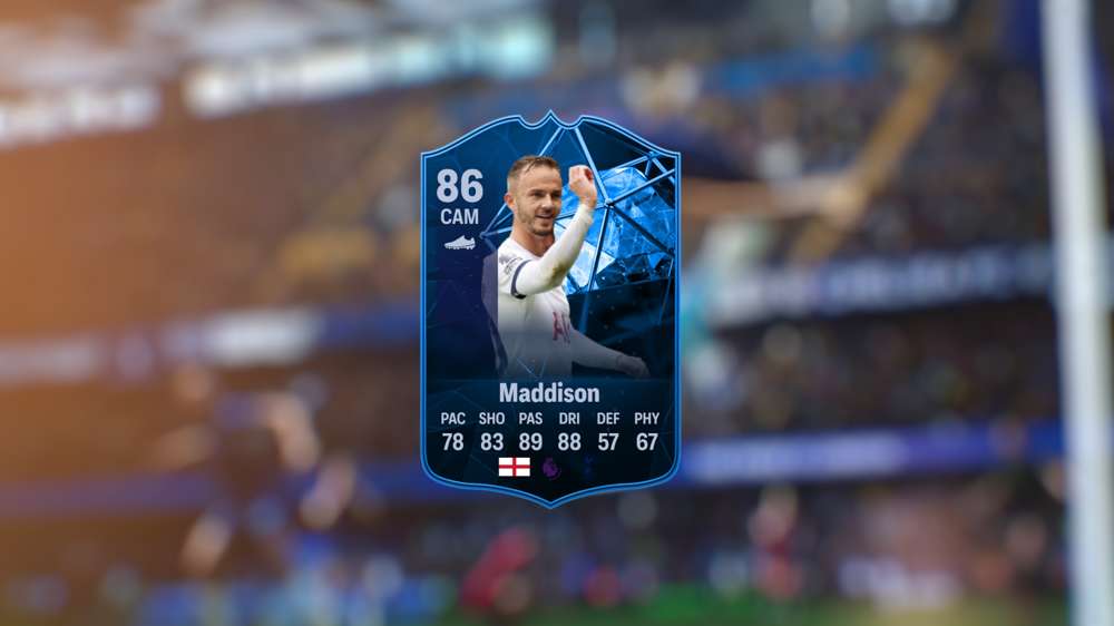 EA FC 24 POTM James Maddison SBC cheapest solution