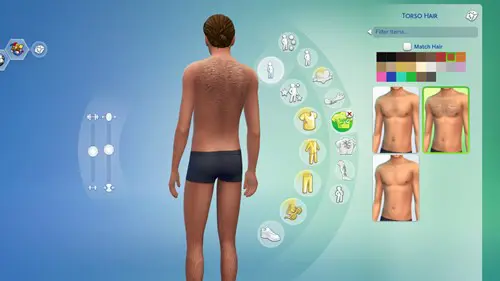 Body hair added to The Sims