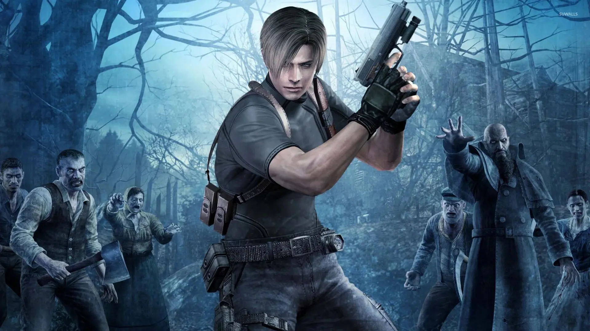 Leon in Resident Evil 4