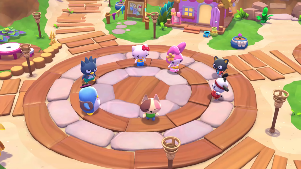 Making Soda in Hello Kitty Island Adventure