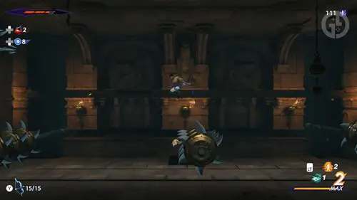 successive traps in the  Ancient Power Unearthed quest in Prince of Persia: The Lost Crown