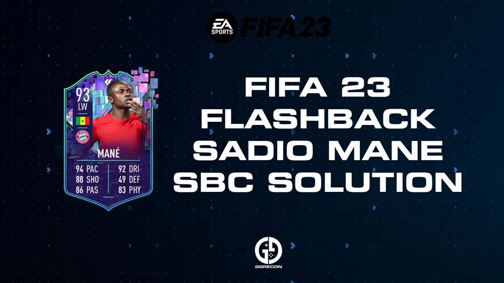 FIFA 23 Flashback Mane SBC Solution