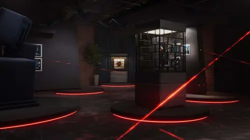 Art guarded by laser beams in PAYDAY 3