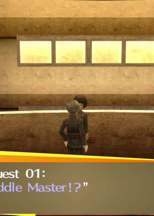 Persona 4 Golden Riddle Quest 01 Answers