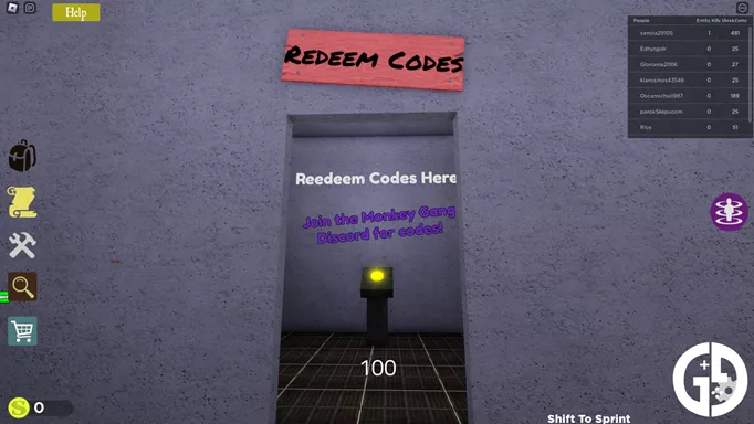 How to make a Discord-Roblox codes for redeem codes gui