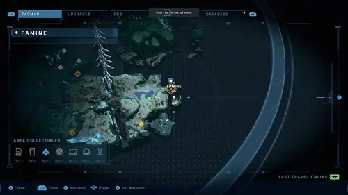 Halo Infinite skull locations: Famine Skull