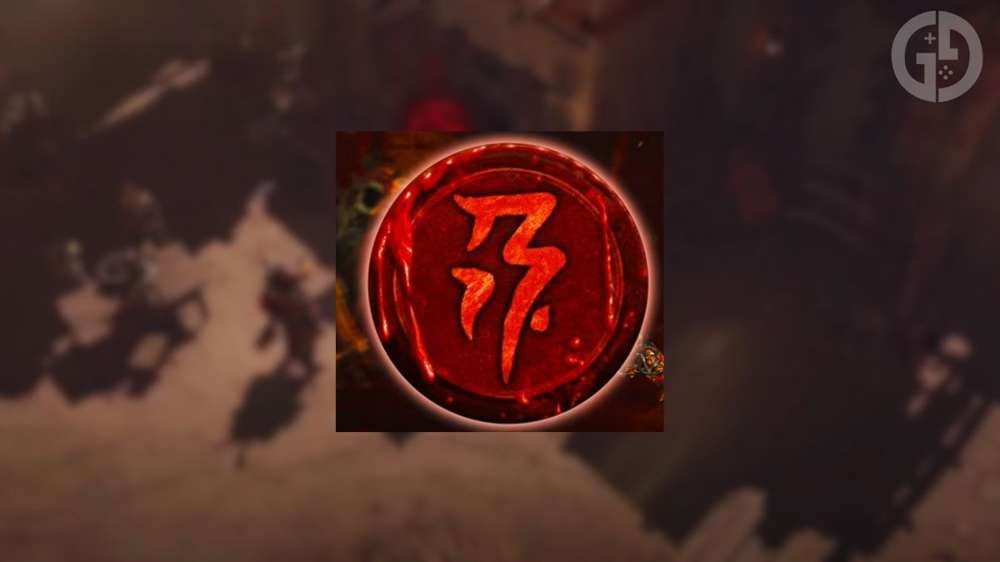 How to get the Tears of Blood Glyph in Diablo 4