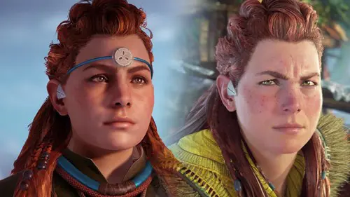 Aloy Horizon face