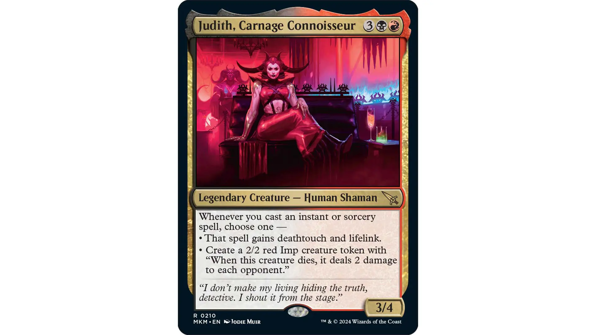 Karlov Manor 0001 Judith Carnage Connoisseur Main