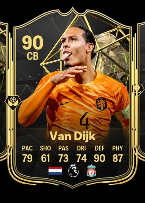 EA FC 24 TOTW 5 players, including Van Dijk, Fernandes & more