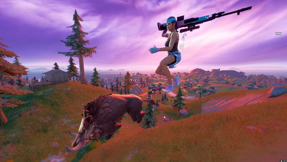 How To Perform An Aerial 360 Spin While Dismounting A Wolf Or Boar In Fortnite