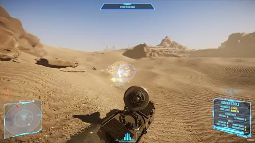 gameplay of Silica showing a vehicle in use