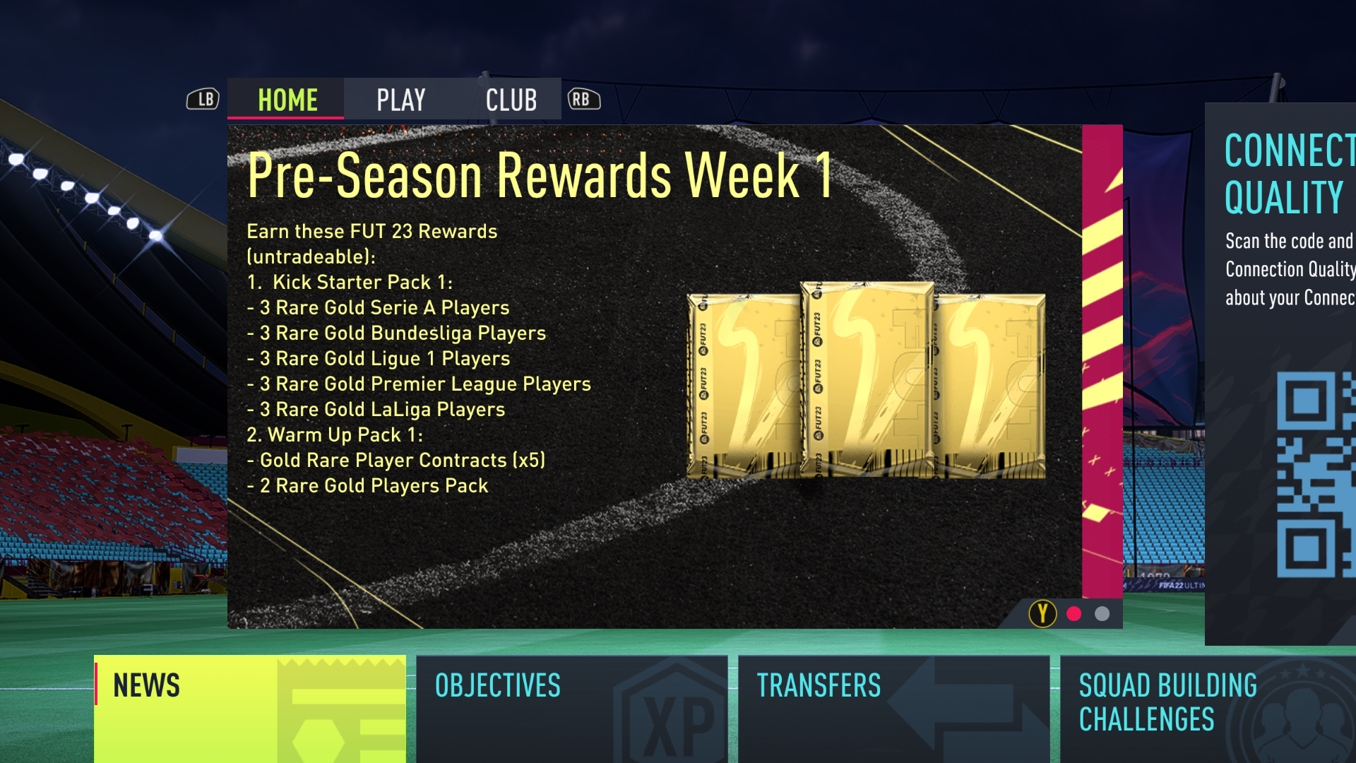 FIFA 23 Prime Gaming Rewards