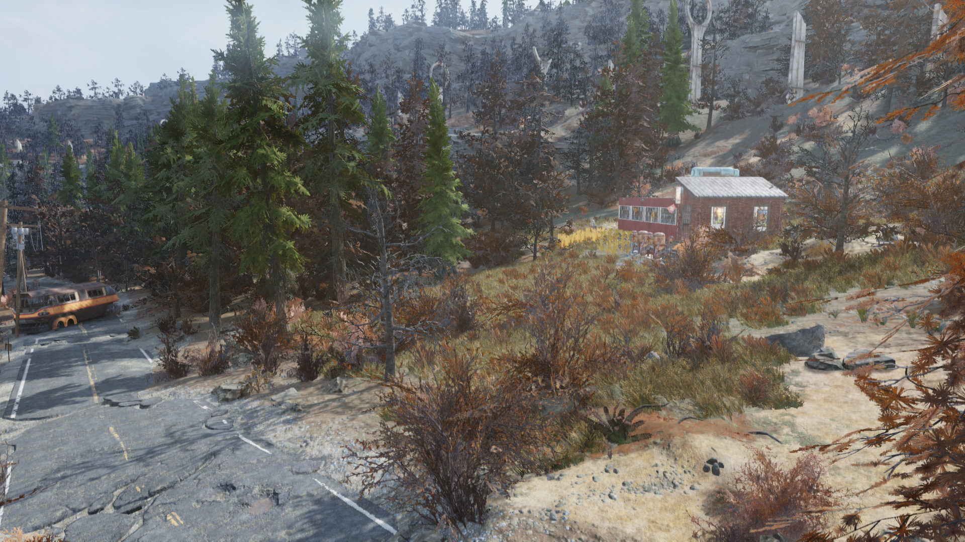 7 лучших мест для лагерей в Fallout 76