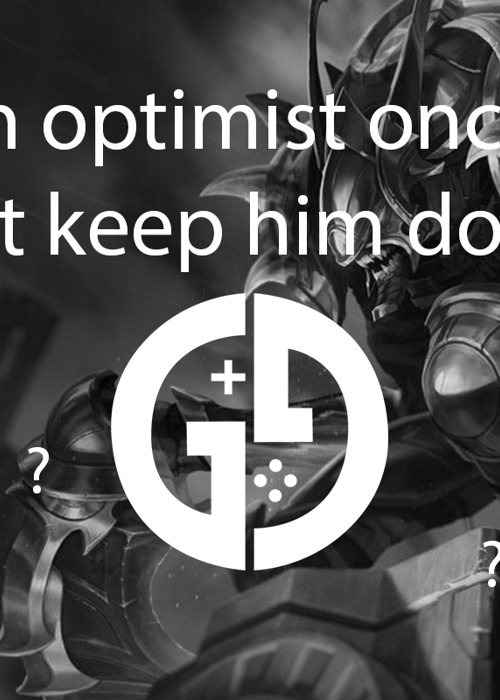 What LoL champion says "I ate an optimist once, but I couldn’t keep him down."?