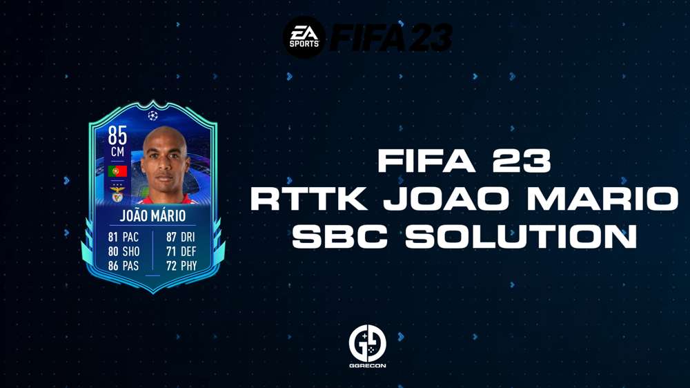 FIFA 23 RTTK Joao Mario SBC Solution