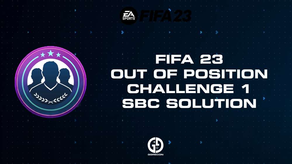 FIFA 23 Out Of Position Challenge 1 SBC Solution