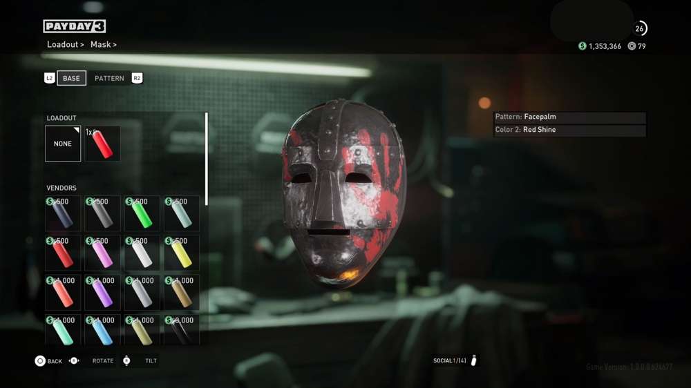 How to customize your loadout in PAYDAY 3