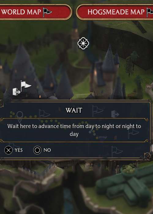 How to advance time in Hogwarts Legacy