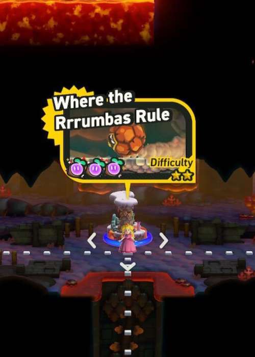 How to find Where the Rrrumbas Rule secret exit in Super Mario Bros Wonder