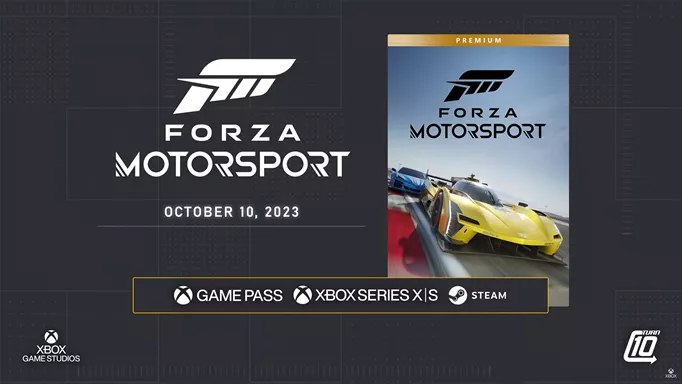 Forza Motorsport release time in early access, Game Pass and