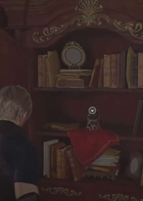 Cabinet code to open the door in the Village Chief's Manor in Resident Evil 4 Remake