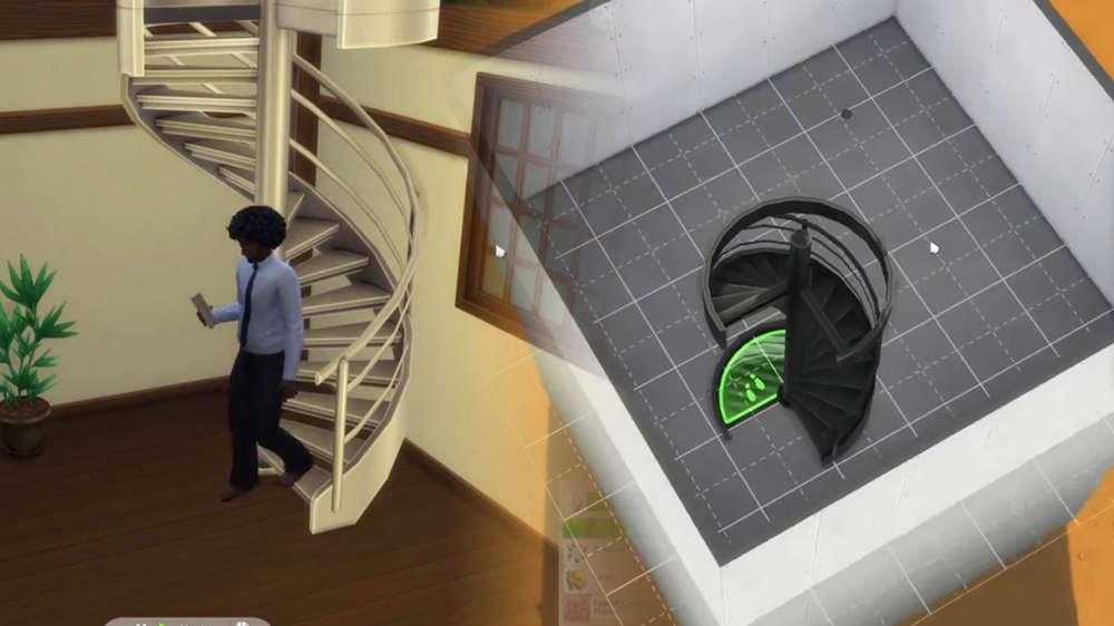 The Sims 4 Spiral Staircase Mod: How To Download And Use