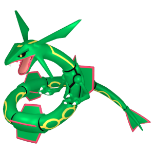 Rayquaza in Pokemon GO