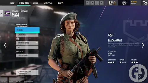 Image of Mira in Rainbow Six Siege