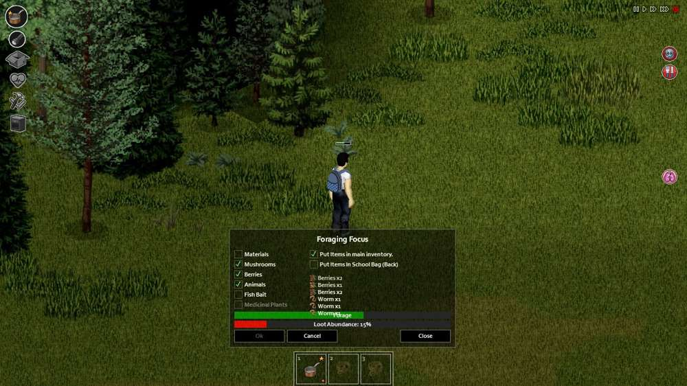 Project Zomboid Foraging: How to forage in Project Zomboid