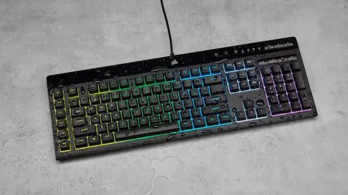 best corsair keyboard k55 rgb pro