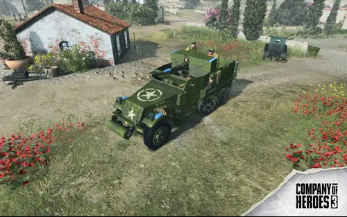 Company of Heroes 3 best vehicle units us forces