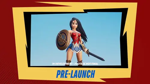 Wonder Woman's new Unreal Engine 5 character model in MultiVersus