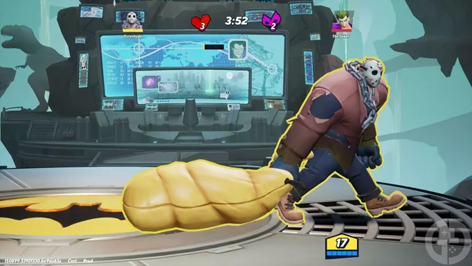 Jason using a sleeping bag as a weapon in MultiVersus