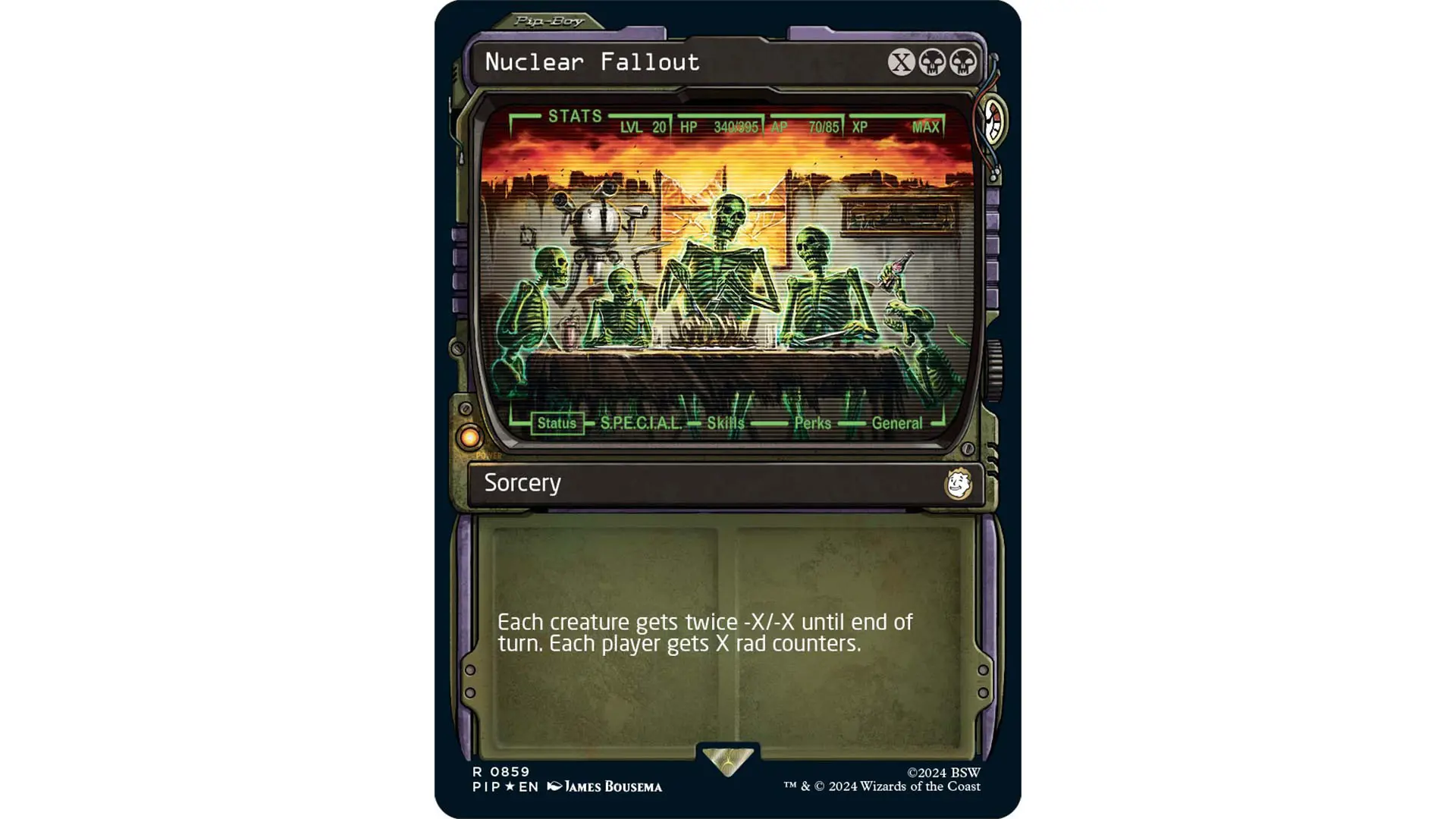 MTG Fallout 0032 Nuclear Fallout PIP