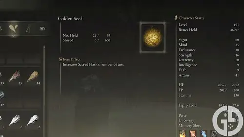 Image of a Golden Seed in Elden Ring