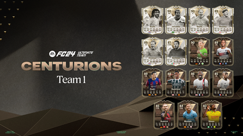 Image of the Centurions Team 1 players in EA FC 24