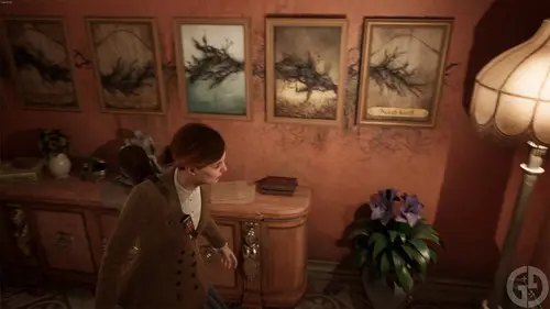 the portraits in Perosi's Room in Alone in the Dark