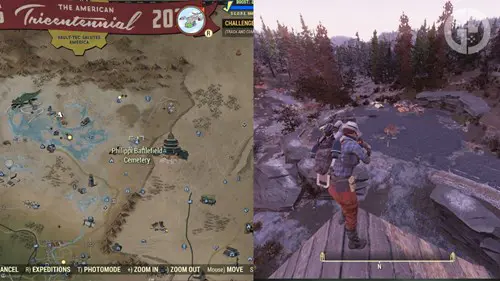 Fallout 76 Phillipi Cementary Yao Guai location