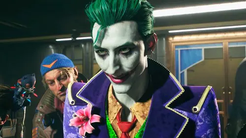 The Joker in Suicide Squad Kill the Justice League